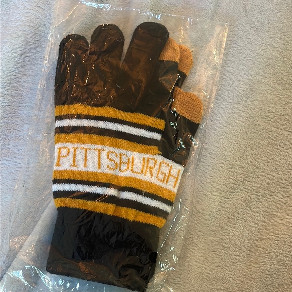 Pittsburgh Steelers winter gloves men women unisex new